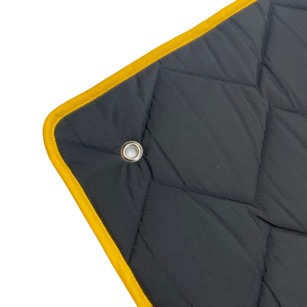 Thermomatte schwarz - Band gelb2